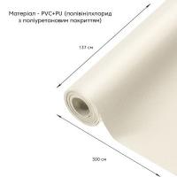 Самоклеющая экокожа в рулоне Sticker wall 1.37*3m*0.5mm Молочный (D) SW-00000281