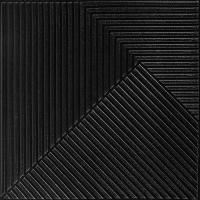 Самоклеющаяся 3D панель Sticker wall 500х500х5мм Бамбук Черный SW-00002881