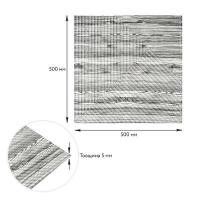 Self-adhesive 3D panel Sticker wall 500х500х5mm Bamboo Tree Zebra SW-00002884