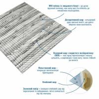 Self-adhesive 3D panel Sticker wall 500х500х5mm Bamboo Tree Zebra SW-00002884