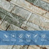 Самоклеющаяся 3D панель Sticker wall 700х770х5мм Екатеринославский кирпич SW-00003310