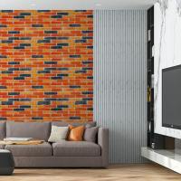 Самоклеюча 3D панель Sticker wall під бежево-коричневу цеглу катеринослав 20000х700х3мм SW-00002570