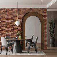 Self-adhesive 3D panel Sticker wall under brown brick Ekaterinoslav 20000x700x3mm SW-00001469