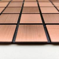 Self-adhesive aluminum tile Sticker wall copper mosaic SW-00001157