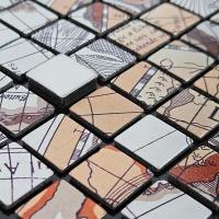 Самоклеющаяся алюминиевая плитка Sticker wall 300х300х3мм SW-00001926 (D)
