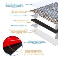 Самоклеющаяся алюминиевая плитка Sticker wall 300х300х3мм SW-00001926 (D)