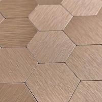 Самоклеющаяся алюминиевая плитка Sticker wall 300х300х3мм SW-00001930 (D)