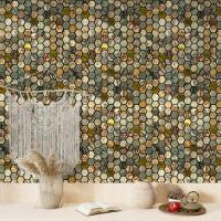 Самоклеющаяся алюминиевая плитка Sticker wall 300х300х3мм SW-00001934 (D)