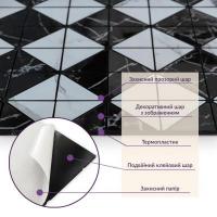 Self-adhesive PET mosaic tile Sticker wall SW-00001654