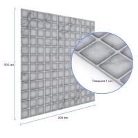 Самоклеющаяся полиуретановая плитка Sticker wall 305х305х1мм (D) SW-00001936