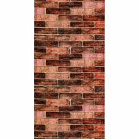 Самоклеющаяся 3D панель Sticker wall под коричневый кирпич екатеринослав 3080х700х3мм SW-00001768