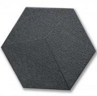 Самоклеющиеся 3D панель шестиугольник Sticker wall Черный 1106
