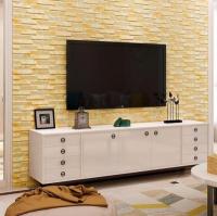 Self-adhesive 3D panel Sticker wall 39 Yellow marble SW-00000563
