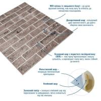 Самоклеющиеся 3D панель Sticker wall 700*700*4мм (D) SW-00001992