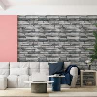 Самоклеющиеся 3D панель Sticker wall 700*700*4mm серый сланец (D) SW-00002003