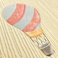 Самоклеющиеся 3D панель Sticker wall 700*700*4mm воздушные шары фактурная текстура (D) SW-00001972