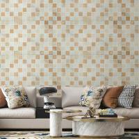Самоклеющиеся 3D панель Sticker wall 700х700х4мм мозаика бежевая (D) SW-00002011