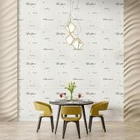 Самоклеющиеся 3D панель Sticker wall 700х700х4мм надпись с золотом (D) SW-00001979