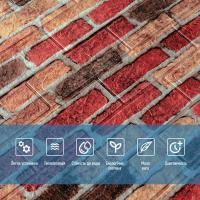 Самоклеющиеся 3D панель Sticker wall 700х770х2мм (047-2) ЕКАТЕРИНОСЛАВСКИЙ КИРПИЧ (D) SW-00001916