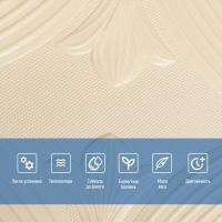 Самоклеющиеся 3D панель Sticker wall Beige 700*700*6мм (D) SW-00001960