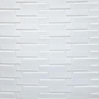 Self-adhesive 3D panel Sticker wall white masonry SW-00001335
