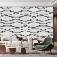 Self-adhesive 3D panel Sticker wall White waves 195 SW-00000767