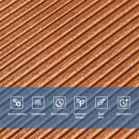 Самоклеющиеся 3D панель Sticker wall Bronze 700*700*4mm (D) SW-00001955