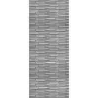 Самоклеюча 3D панель Sticker wall кладка срібло SW-00001760