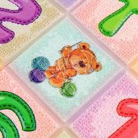 Самоклеющиеся 3D панель Sticker wall Набор Алфавит (2шт) 700*1400*4mm (D) SW-00002352