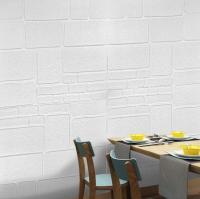 Self-adhesive 3D panel Sticker wall stone effect White 151 SW-00001155