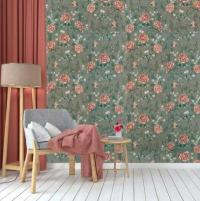 Self-adhesive 3D panel Sticker wall Gray roses 430 SW-00000761