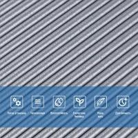 Самоклеющиеся 3D панель Sticker wall Silver 700*700*4mm (D) SW-00001952