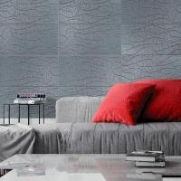 Самоклеюча 3D панель Sticker wall Silver 700*700*6мм (D) SW-00001951