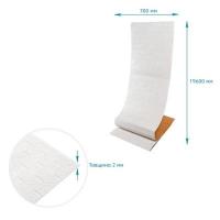 Самоклеюча 3D панель Sticker wall у рулоні 700мм*19,6м*2мм R001-2-20 біла цегла SW-00002277