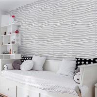 Self-adhesive 3D panel Sticker wall waves SW-00001199