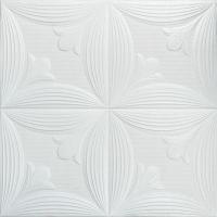 Самоклеющиеся 3D панель Sticker wall White 700*700*6мм (D) SW-00001959