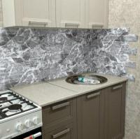 Self-adhesive 3D panel in a roll with black marble effect Sticker wall R061-3-20 SW-00001196