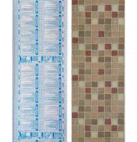 Self-adhesive film Sticker wall Red mosaic 10366-1 SW-00000832