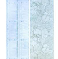 Self-adhesive film Sticker wall Jade marble silver honeycomb KN-X0051-4 SW-00001215
