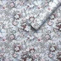 Self-adhesive film Sticker wall Gray roses KN-X0171-1 SW-00001231