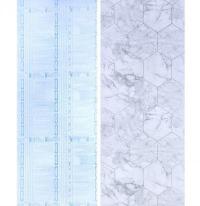 Самоклеюча плівка Sticker wall Сірий мармур срібні стільники KN-X0051-2 SW-00001213