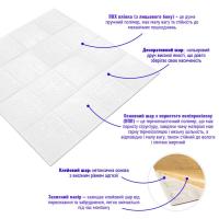 Самоклеющиеся 3D панель Sticker wall 185 SW-00000490
