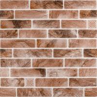 Самоклеющиеся 3D панель Sticker wall 670х680х4мм клинкер песчано-коричневый (D) SW-00002004
