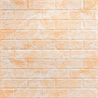 Самоклеющиеся 3D панель Sticker wall 700х770х2мм (062-2) МРАМОР БЕЖЕВЫЙ (D) SW-00001911