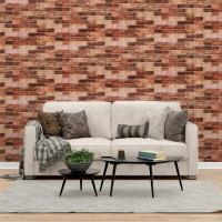 Self-adhesive 3D panel Sticker wall Ekaterinoslavsky 179 Brown SW-00000248