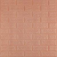 Самоклеющиеся 3D панель Sticker wall кирпич кофе с молоком SW-00001716