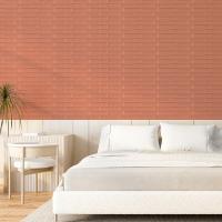 Самоклеющиеся 3D панель Sticker wall кофе с молоком кладка SW-00001715