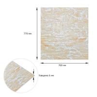 Самоклеющиеся 3D панель Sticker wall под камень 157 Бежевый рваный кирпич SW-00000486