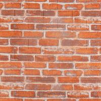Самоклеющиеся 3D панель Sticker wall под кирпич 44-3 Рыжий SW-00000696