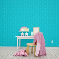 Самоклеющиеся 3D панель Sticker wall под кирпич Бирюзовый 700x770x5мм SW-00000084